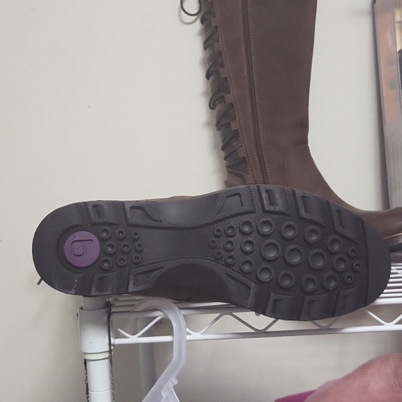 Southwestern Style Bionico Weatherproof Epping Tall Boots Size 7.5 Aztec Brown - Picture 10 of 13